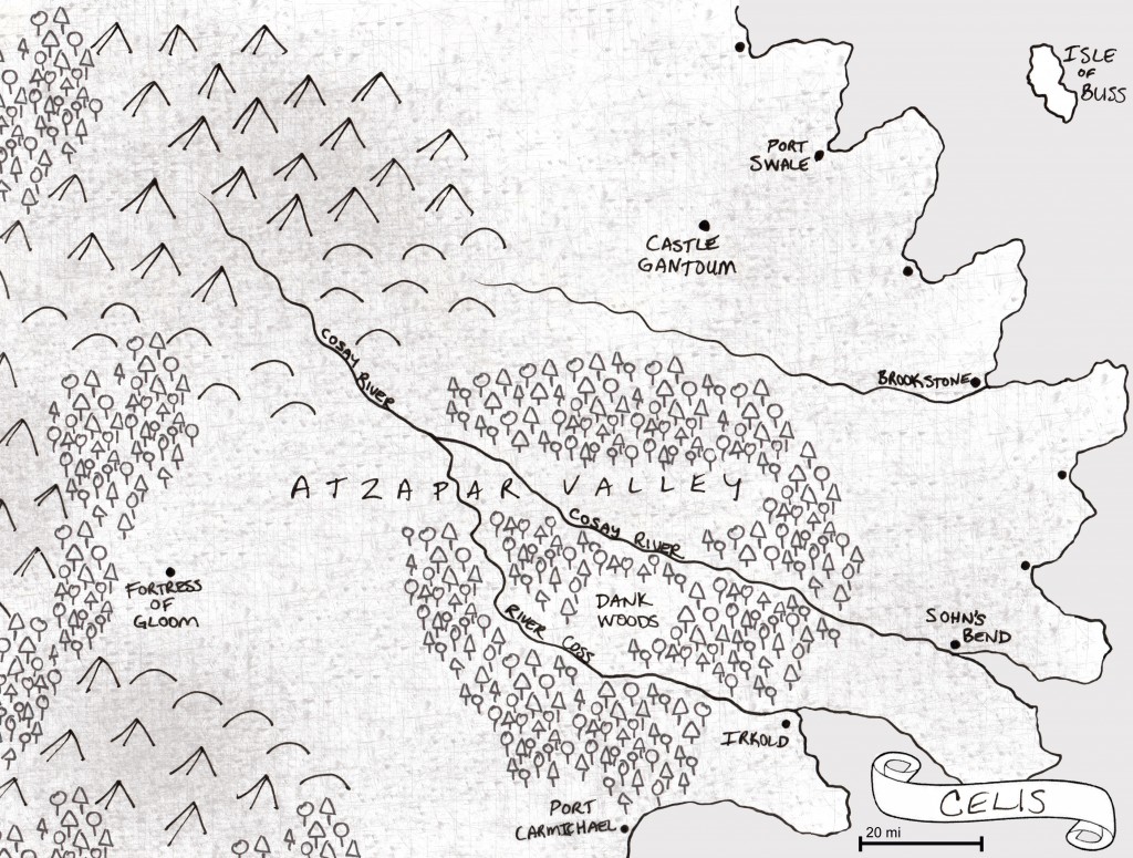 Map of Celis