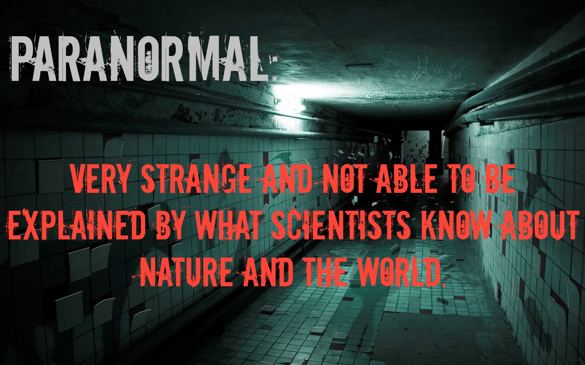 SpecFic Subgenres Paranormal & Supernatural Enclave Publishing