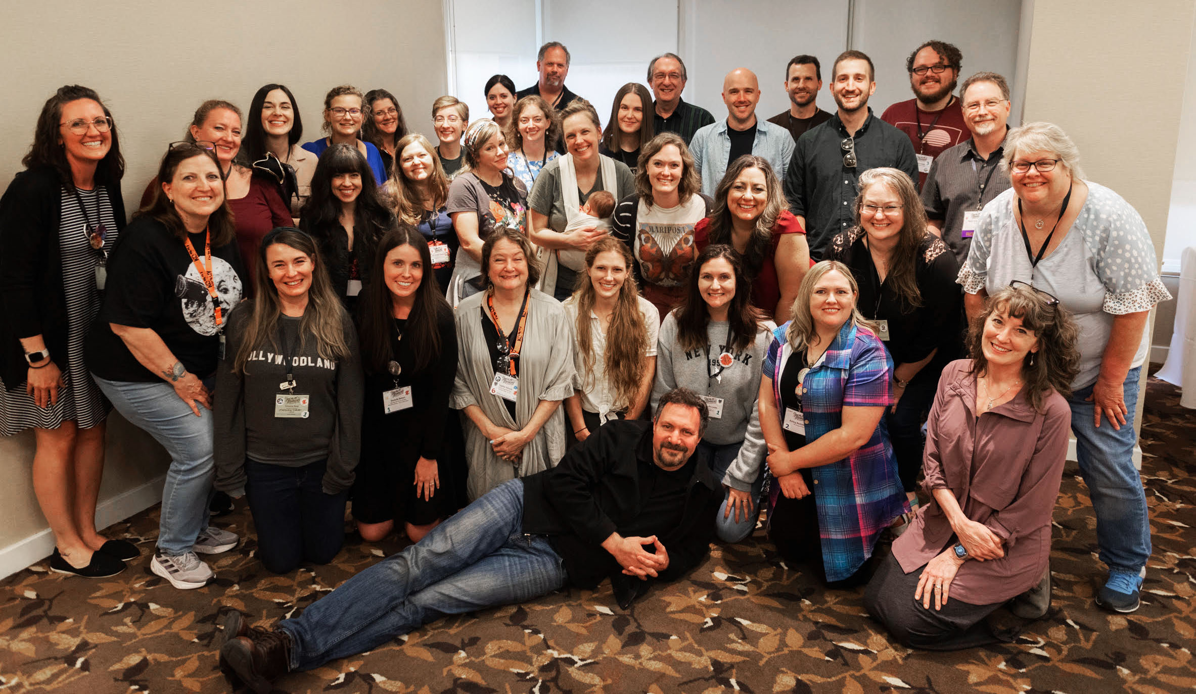 Enclave Publishing group photo at Realm Makers 2023